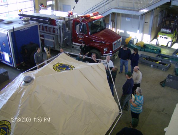 More Western Shelter Tent Training
